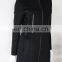 New Fashion Women Stand Collar Woolen Cashmere Coat