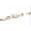 High Grade Fashion Lady Waist Chain Women Golden Flower Waist Belt