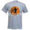 High quaity cotton unisex T-shirt-Baseball printed logo t-shirt-customise logo-Summer wear & casual wear t-shirt