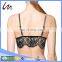 Women Transparent Black Sexy Lace Camisole Bralette Bra