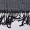 TOROS Grey Scarf With White Stripe Ladies Cape Shawls