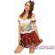 Oktoberfest Beer Girl Dress Sexy School Girl Costume Photos