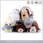 New arrival super soft plush animal shaped body penguin pillow