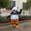 China OEM factory produced lovely kungfu panda mascot costume