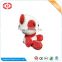 Red panda stuffed soft plush toy promotional OEM keychain