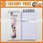 2017 Best Sale Customized A4 Spiral Notebook Printed Your Design