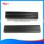 custom black anodized extruded aluminum profile heatsink