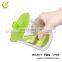 FDA Anti-dust Eco-friendly silicone rubber suction coffee tea cup seal lid with spoon holder