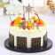 Newest rhinestone charm birthday cake ornament cake decorating snowflake charm