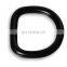 Stainless Steel #304 D Ring engraved logo for strap & handbags
