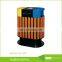 Recycle bin steel garbage kitchen accessories storage box bins metal outdoor trash wood compost bin plastic container with lid