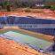 Hdpe smooth  geomembrane pond liner pond cover for leakage contamination problem