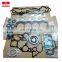 Engine parts 4JJ1 engine gasket set for excavator