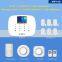 high quality home security alarm system 3g wifi +gsm 433mhz Wireless support android/IOS app with ip camera