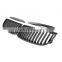 1 Pair Gloss black Single Slat Line Front Grille Kidney grill for BMW 3 Series E90 E91 2005 2006 2007