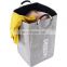 grey imitation jute eco-friendly bin storage large home fabric laundry hamper bag  toys clothing storage basket with handles