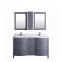 Curve Design Solid wood bathroom furniture T9309-72G