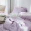 Amazon Hot Sales Home Luxury Bed Sheet Cotton/Microfiber Green Purple Bed Set