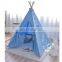 SZPLH Yellow 100 cotton canvas children teepee tents for kids