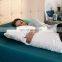 Home Decor Custom Seamless Sleeping Durable Breathable Slip Silk Body Pillowcase For Maternity