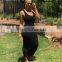 2020 Ladies Solid Sleeveless Summer Dresses Women Fashion Backless Bodycon Casual Dresses Women Casual Summer Dresses