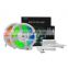 Factory supply color box addressable rgb 5050 led strip lights set with remote controller and adapter