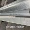 China low carbon Q195 Q235 hot dip galvanized structural steel t bar for sale