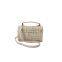 Elegant Women Top Handle Multicolor Tweed Mini Small Cross Body Women Bag with Flap