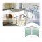 Top Grade Stainless Steel glass handrail terrace railing balcony glass railing