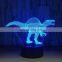 Dinosaur 3d Lamp 7 Color Led Night Lamps For Kids Touch Led Usb Table Lamp Baby Sleeping Nightlight