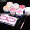 Nail Technology Professional Extension Gel Nail Poly-gel Kit With Uv Lamp