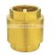 brass check valve  in low price with good quality brass swing check valve liquid check valve price
