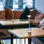 Waterproof IP54 restaurant bar cordless led table lamp in gold
