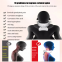 hot selling amazon electric neck pulse massager back neck body massage neck massage collar