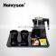 Honeyson top hotel appliance electric kettle with tray set