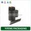Black Gift Paper tube box/cylinder Box/Round Box with ribbon