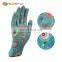 sunnyhope Colorful Printed transparent nitrile coated Women garden gloves