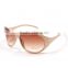 Half color lens and plastic leg of glasses designer safety sunglass made in china