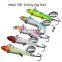 Factory Price Metal Sequins Fishing Lures Hard Baits Metal VIB Hard Lure with spinning spoon
