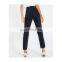 Denim women jeans elegant and fashion design with beautiful color button closure type ankle length pants jeans