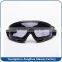 Comfortable dustproof black foam padding safety motorcycle glasses