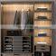 High quality home furniture bedroom closet Modern walk in wardrobe