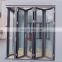 New designs exterior front aluminum alloy glass folding door for Veranda