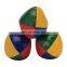 Customize Any Color 6.3cm Soft Comfortable Pu portable durable juggling balls professional