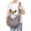 adjustable handsfree portable bubble pink canvas transport carrier cotton print et bag dog backpack cat shoulder backpack