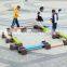 Factory Price Adjustable Fitness Square Gym Step Risers Aerobic Platform Black Bag Customized Box