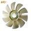 HIDROJET E320D engine fan  6 holes 10 blades 2459344 cooling fan as 245-9344 for 320D 320D2