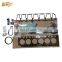 HIDROJET D6D engine part 3 holes gasket kit full set for EC210