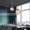 Hot Selling LED Pendant Light Decoration Glass Ball Hanging Lighting For Living Room Modern LED Chandeliers