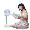 New storage floor electric fan Guangdong household Taili remote control silent wireless charging folding retractable fan